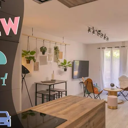 Apartmán Superbe Plein Centre Avec Parking & Jardin *