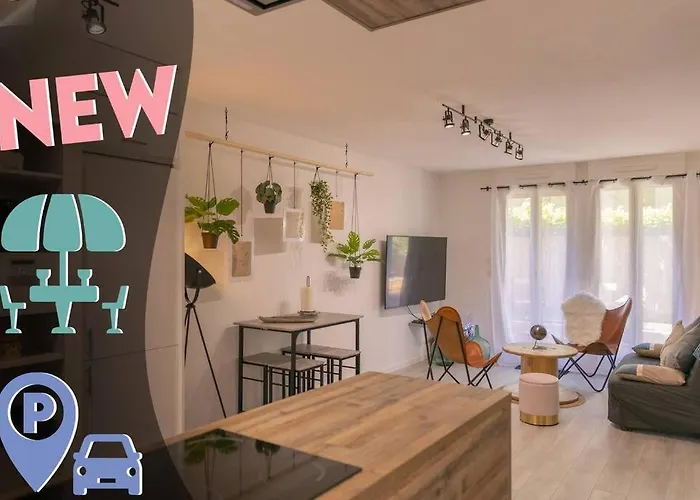 Apartment Superbe Plein Centre Avec Parking & Jardin *